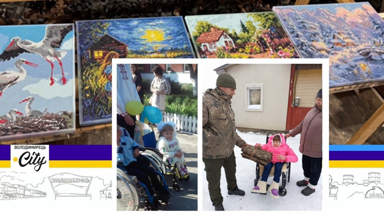 Через 10 років дівчинка з інвалідністю з Великих Цепцевич підтримала воїна, який вів її у 1-й клас