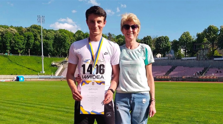Вихованець ДЮСШ №2 Станіслав Олійник став чемпіоном V літньої Гімназіади України з легкої атлетики