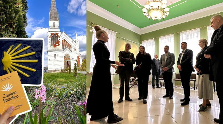 У Жмеринці з візитом Президент Європейської Федерації Шляху святого Якова Ільдефонсо де ла Кампа