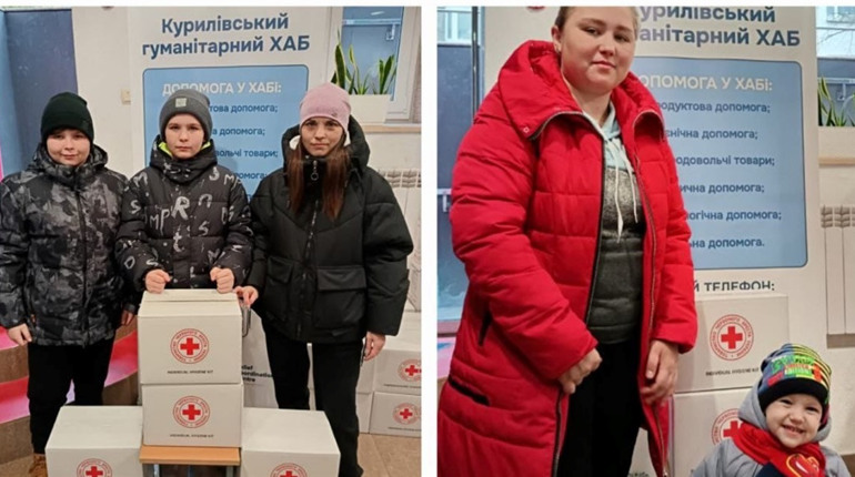 Індивідуальні гігієнічні набори отримали жителі Курилівської громади