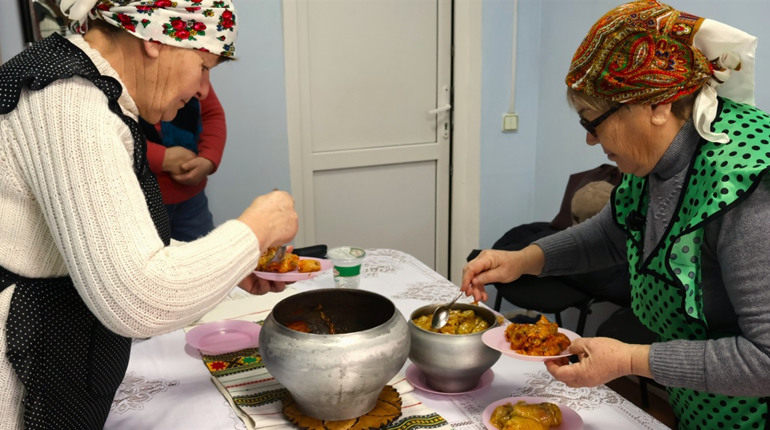 Як у Костянтинівці голубці готували