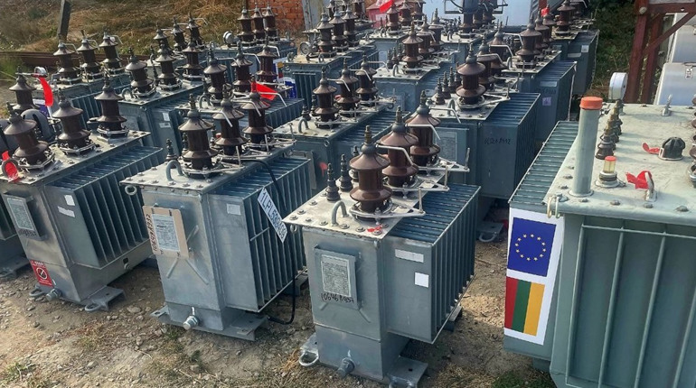 АТ "СУМИОБЛЕНЕРГО" отримало допомогу від партнерів з Литви