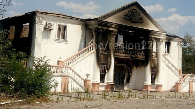 В Основі "прилетіло" в Будинок культури, де базувалися окупанти