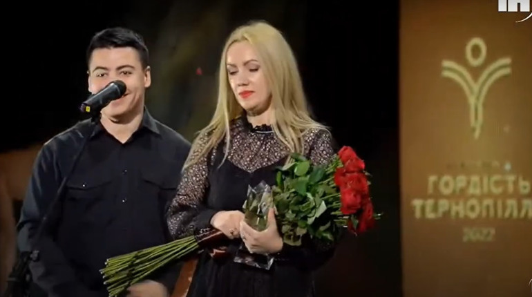 Кременчанка отримала нагороду у премії “Гордість Тернопілля” у номінації художник року