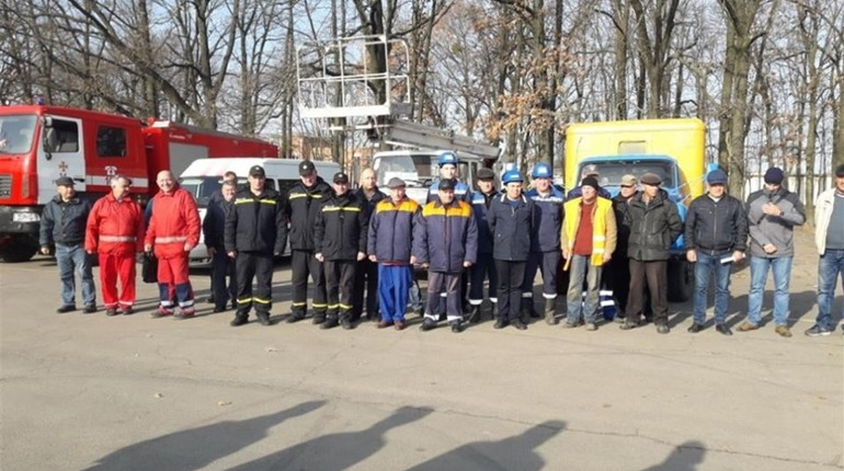 В Умані перевіряли готовність рятувальників до надзвичайних ситуацій в осінньо-зимовий період
