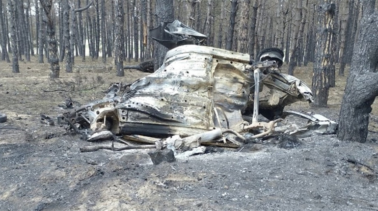 На Херсонщині на ворожій міні підірвалось цивільне авто, є загиблі