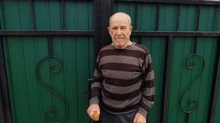 У 87 — з любов’ю до життя і турботою про Україну: історія Віктора Усаченка з Макарихи