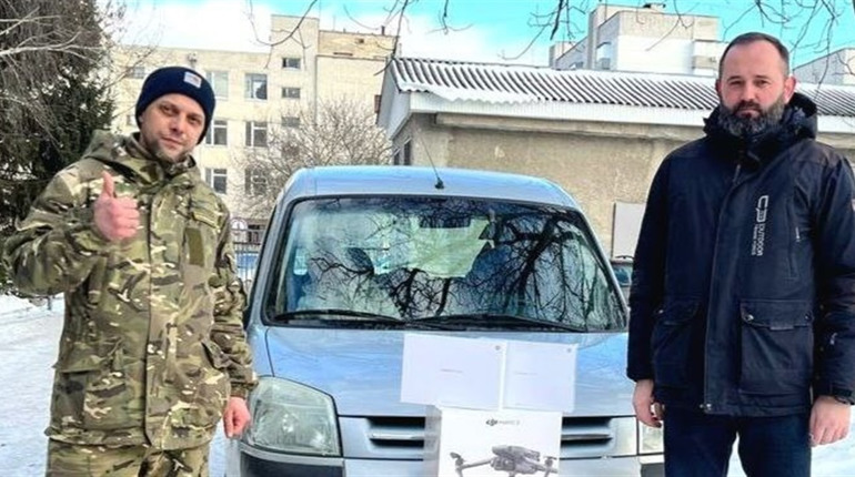 Захиснику зі Сміли передали нове обладнання