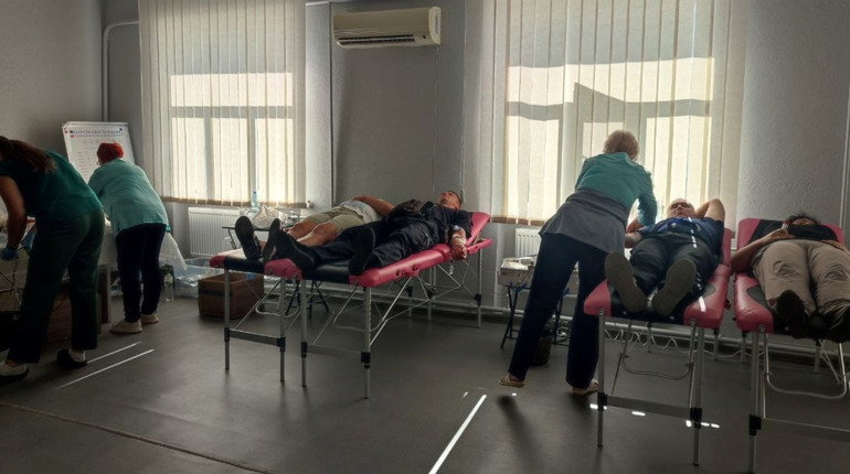 У Менській громаді відбулася виїзна донорська акція