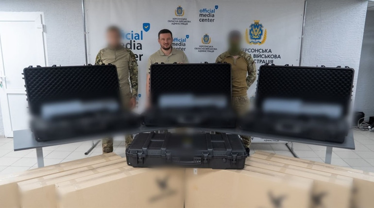 На Херсонщині підрозділи Сил оборони отримали нові антидронові системи