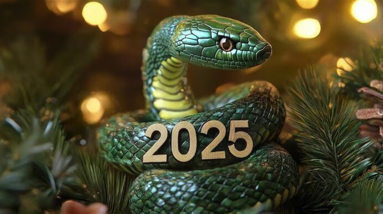 Під знаком Зеленої Дерев’яної Змії: як зустрічати 2025 рік та що символізує колір року