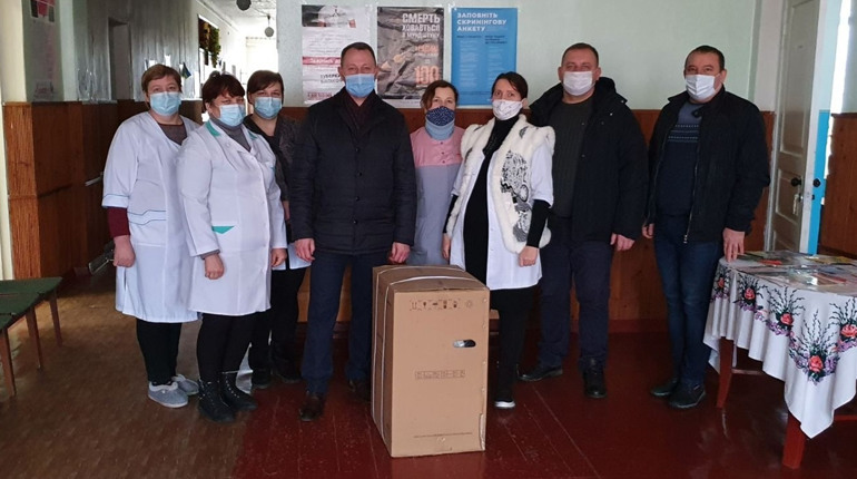 Сільські амбулаторії Менщини отримали кисневі концентратори