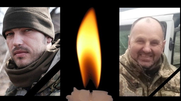І знову відразу двох загиблих Героїв хоронила Чортківщина – Стасишина Юрія та Шкрибайла Романа