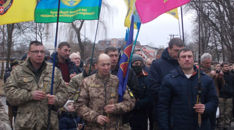 Громада Володимиреччини вшанувала воїнів-інтернаціоналістів, що воювали в Афганістані