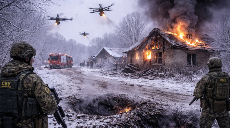 На Чернігівщині за добу зафіксували десятки ударів FPV-дронів і артилерії