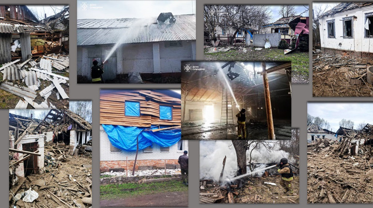 Хроніка війни 6-12 квітня: під обстрілами ворога – дві громади Білопільщини