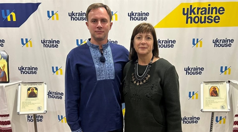 У Вашингтоні відкрили виставку кременецького іконописця