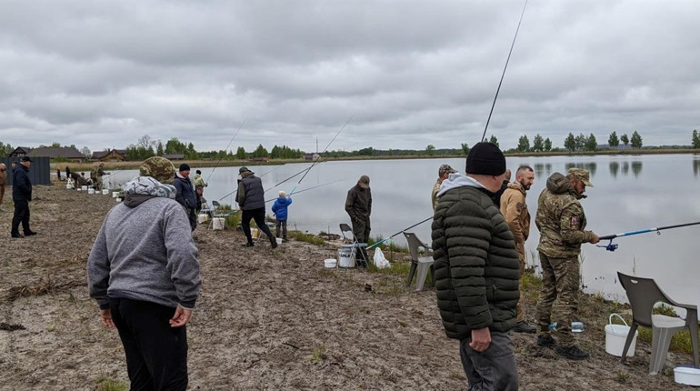 На Сарненщині провели змагання з риболовлі серед ветеранів