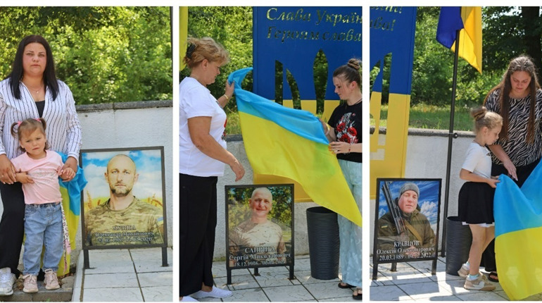 У селі Межирів Жмеринської громади освятили меморіал пам’яті Героїв України