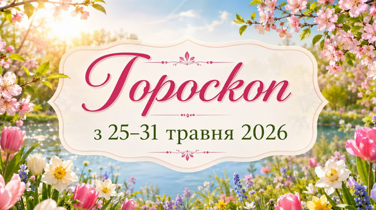 Гороскоп на тиждень з 25 по 31 травня 2026 року для всіх знаків зодіаку