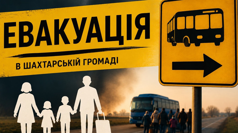 У Шахтарській громаді запроваджено обов’язкову евакуацію дітей з батьками