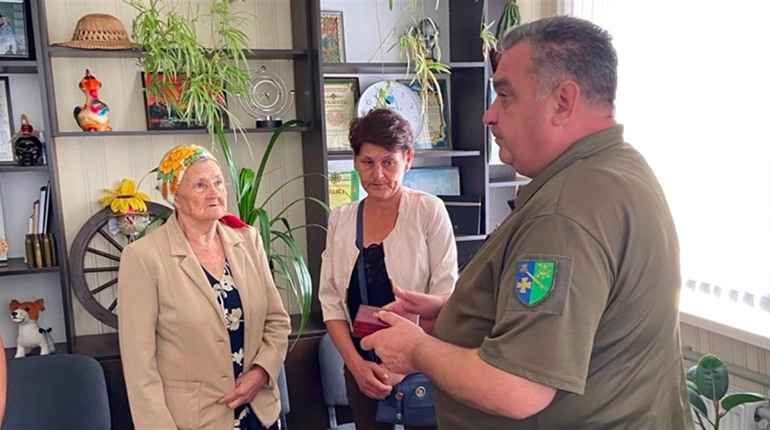 Родині полеглого Героя з Гадяччини вручили орден «За мужність» III ступеня