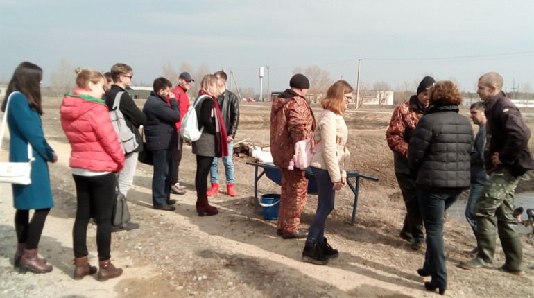 На Новокаховському рибозаводі практикуються студенти Херсонського аграрного університету
