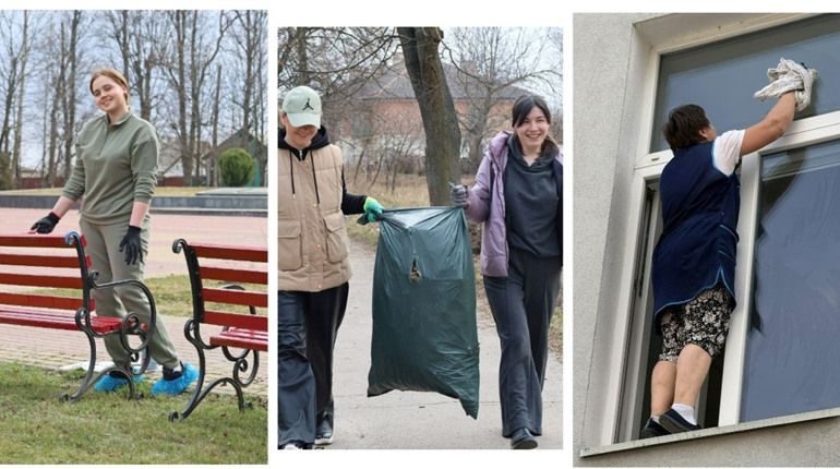 Щоб Жмеринка була чистою і квітучою: в різних куточках громади проводять толоки