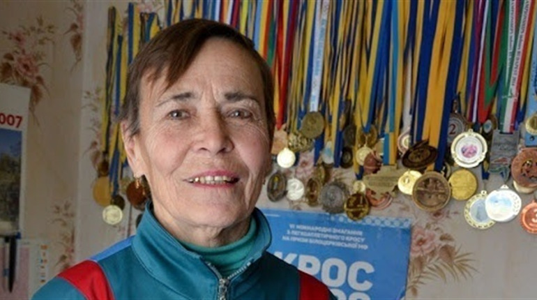 80-річна глухівчанка Катерина Шведова стала чемпіонкою України та встановила два Національні рекорди