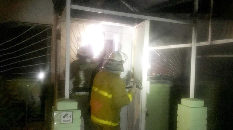 У Ржищеві горів магазин "Садівник": пошкоджено приміщення й товари