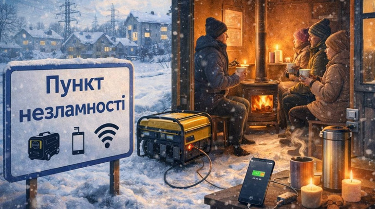 Пункти незламності у Жовтих Водах: куди йти, якщо буде блекаут