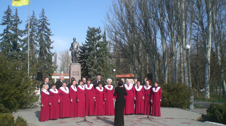 У Новій Каховці вшанували Великого Кобзаря