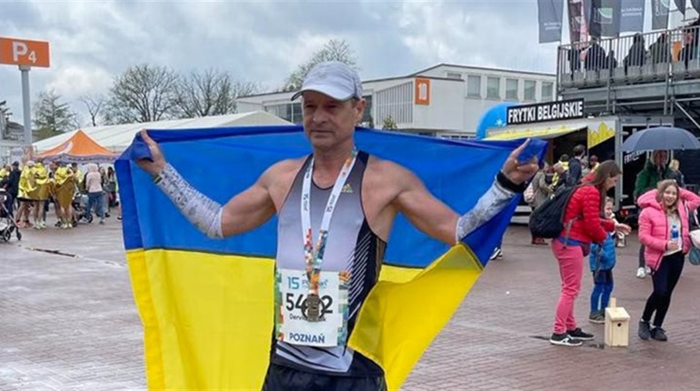 Жовтоводець Микола Дерев'янчук пробіг напівмарафон у Познані: результати, враження та деталі