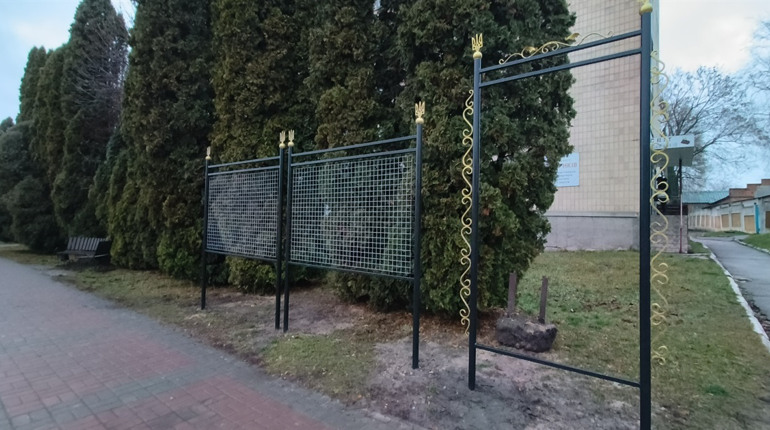 У Мені створюють Алею Надії: простір, присвячений полоненим і зниклим безвісти Захисникам