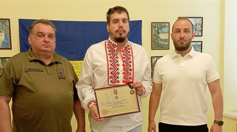 Гадячанина Олексія Коренівського нагородили відзнакою міністра оборони України