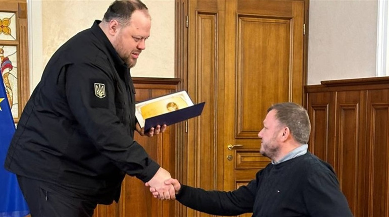 Відзнаку Голови Верховної Ради України отримав шосткинець Дмитро Васильцов