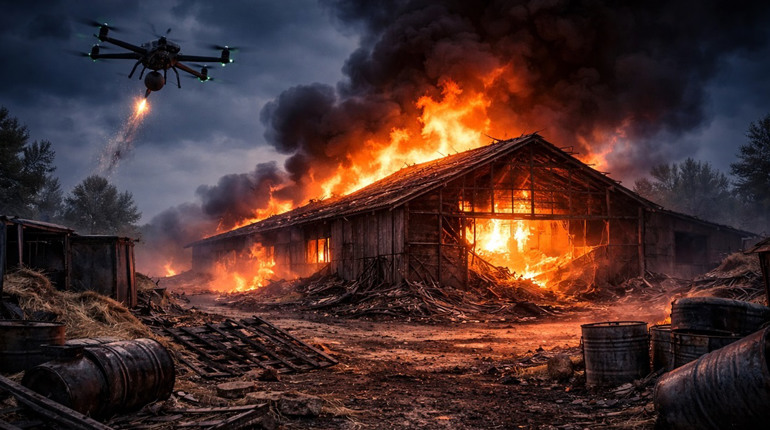 Обстріли Чернігівщини: рф атакувала три громади, у Семенівській — пожежа