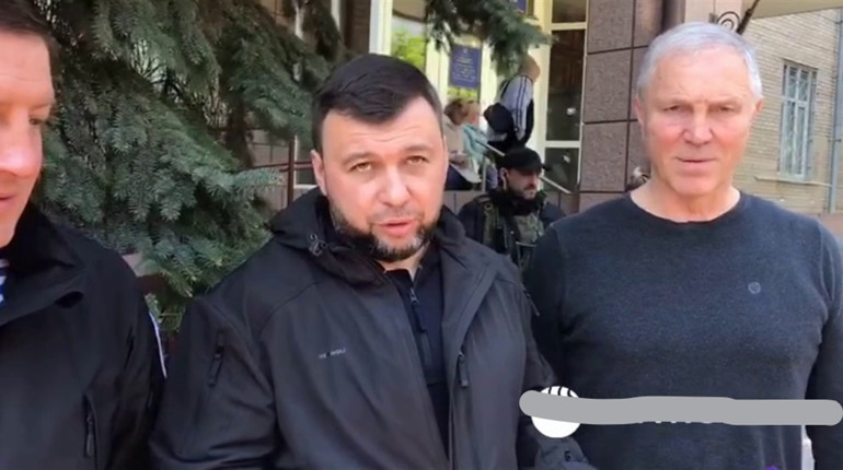 В окупований Херсон приїхали терорист Пушилін та генсек «Єдиної Росії» Турчак