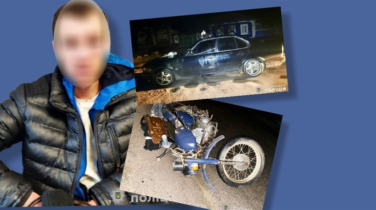 На Вознесенщині затримано п'яного чоловіка, який намагався за ніч вкрасти два транспорти