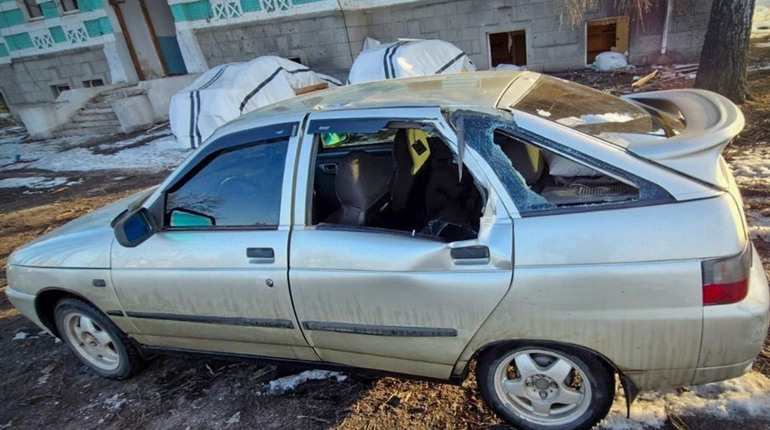 На Білопільщині ворожий безпілотник атакував поліцейських, які прямували на службу