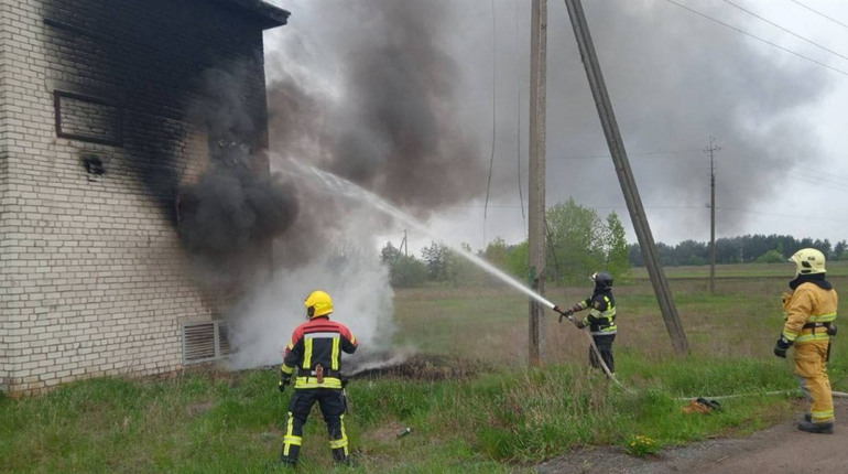 У Сарненській громаді загорілася трансформаторна підстанція