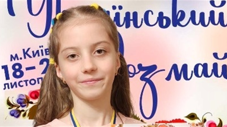 Вихованка глухівської студії «Добрий вечір» перемогла у всеукраїнському конкурсі в Києві (ВІДЕО)