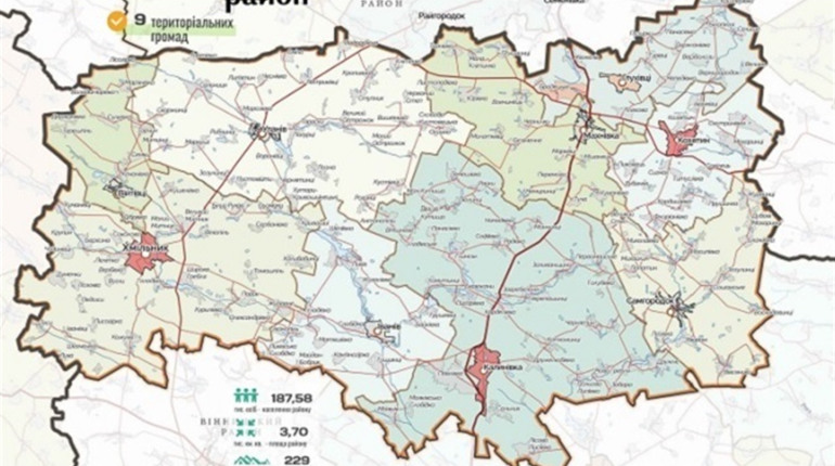 Карти Іванівської та Калинівської громад: мешканці цих територій такого ще не бачили