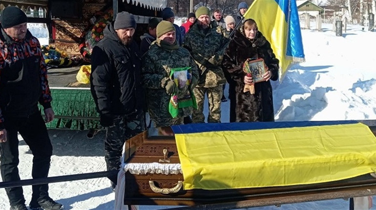 У Мені перепоховали захисника Романа Полоза, який загинув поблизу Вугледара