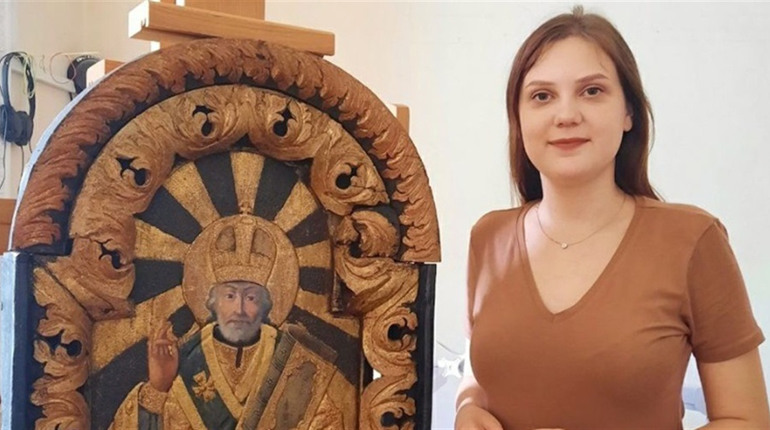 В Одесі відреставрували унікальну ікону Св. Миколая Чудотворця XIX століття