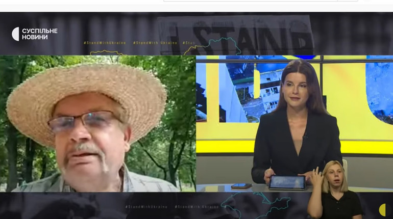 Голова ГО «Бджолярі Ніжинщини» у прямому етері каналу Суспільне Новини