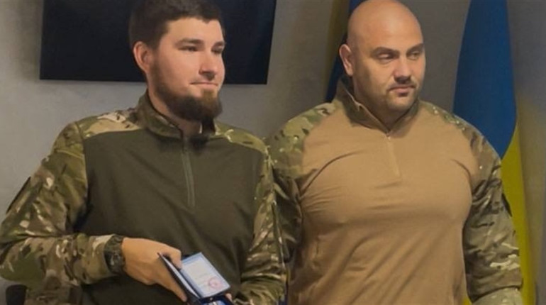 Дмитро Дюков із Жовтих Вод отримав почесну відзнаку — Срібний хрест