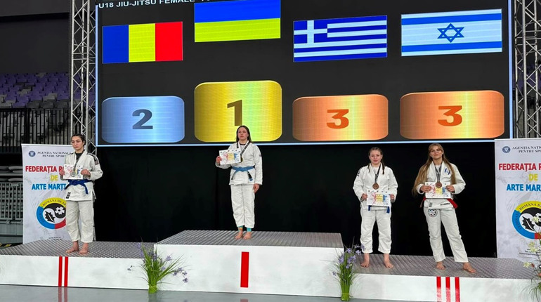 Шосткинка Валерія Нешкова стала чемпіонкою Європи з джиу-джитсу!