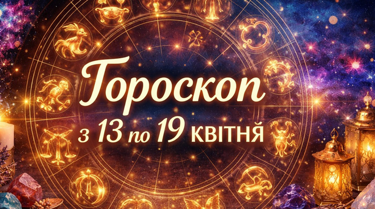 Гороскоп на тиждень з 13 по 19 квітня 2026 року для всіх знаків зодіаку