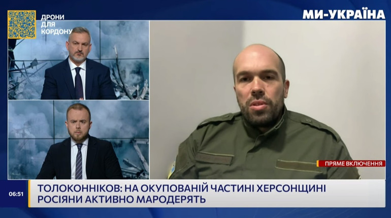 Окупанти готуються тікати з Херсонщини? Мародерять та вивозять награбоване у вантажівках (ВІДЕО)